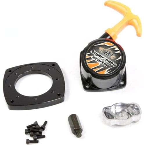 Super easy pull starter for 23cc 26cc 29cc 30.5cc Engine Zenoah CY for 1:5 HPI Rovan KM Baja 5B 5T 5SC
