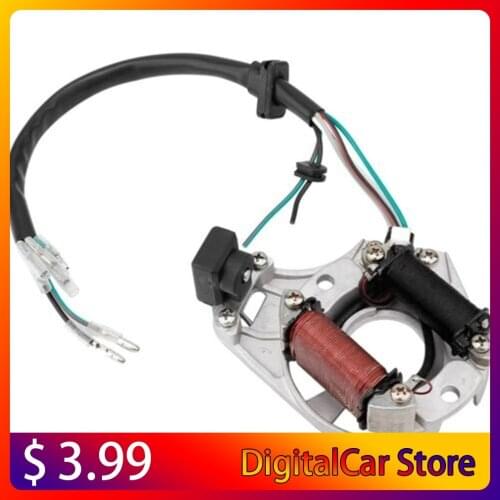Magneto Stator Plate 70Cc 90Cc 110Cc 125Cc Dirt Bike Kart Chinese 2 Coil High Performance Great Reliability