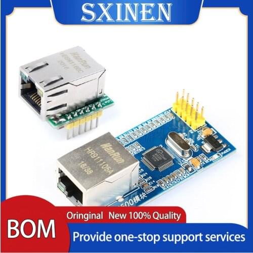 USR-ES1 W5500 SPI to LAN Ethernet Converter Network Module TCP / IP 51 / STM32 Microcontroller Program Over W5100