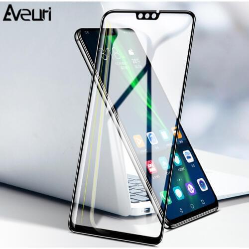 Aveuri Protective Glass For Huawei Honor 6X 7X 8X 7C 8C Tempered Screen Protector For Huawei Honor Play 10i 20i V20 Film