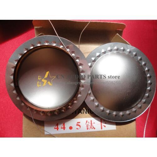 1 piece ID: 44.4mm 44.5mm 1-3/4 inch High quality KSV tweeters titanium Diaphragm 8 ohm speaker voice coil