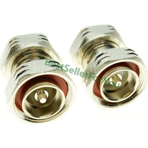7/16 Din Male To 7/16 Din Male L29 RF Straight Connector Adapter