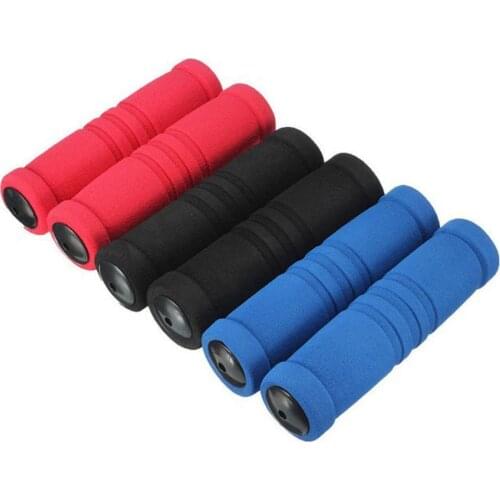 1pair Bicycle Bike Handlebar Cover Bicycle Sponge Handle Sweat-absorbent Handlebar Cover Bicycle Soft
