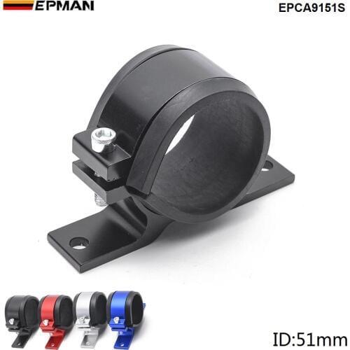 Epman Racing 2" 51mm ID Aluminium Bracket Clamp Cradle Holder For Fuel Pump Fuel Filter EPCA9151S