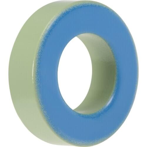Uxcell Ferrite Ring Iron Powder Toroid Cores for Chokes Light Green Blue1pcs