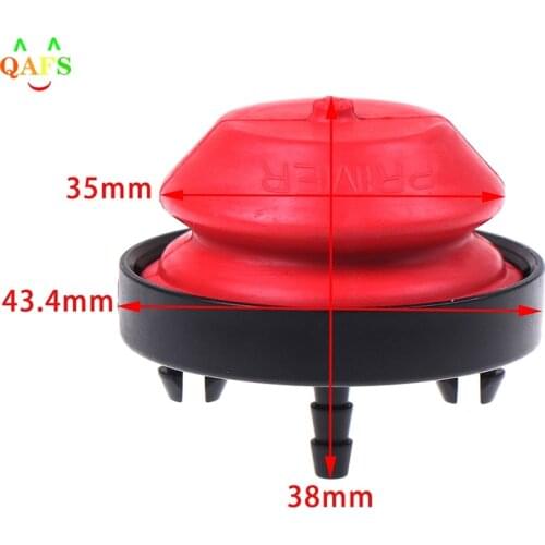 Hot sale Transparent Fuel Pump Carburetor oil bubble Primer Bulb for Chainsaws Trimmer Brushcutter Clear Eradicator tool
