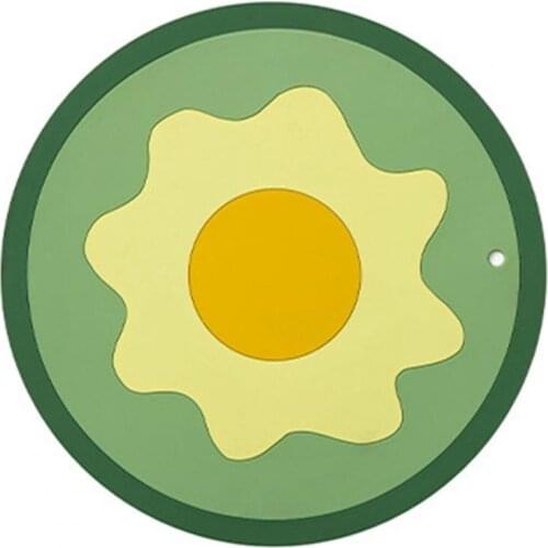 Place Mat Multi-use Cute Printing Heat Insulation PVC Wear-resistant Durable Kitchen Skid-resistant Dinner Mat Table Decoration