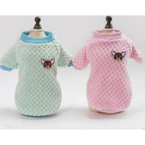 Autumn and winter new dog clothing Chihuahua coat pug dog dog pet clothing dog pet clothing