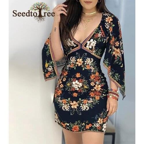 Модные платья-футляры SeedtoTree China At AliExpress