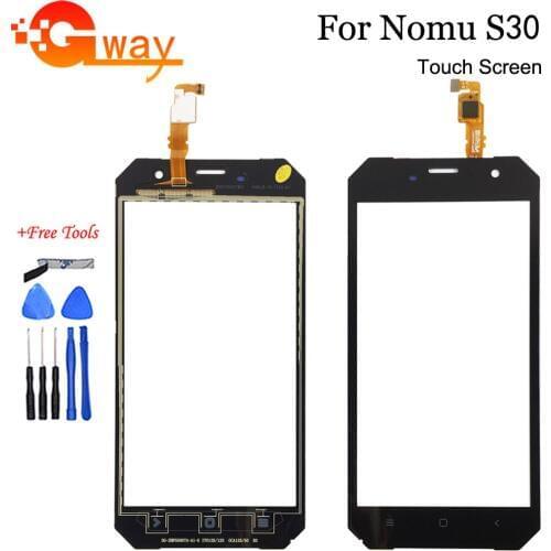 Touch Screen For 5.5" Nomu S30 Touch Panel Screen Digitizer Sensor Replacement Mobilephone Accessories +Tools