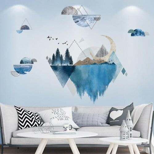Modern Stereo Creative Wall Stickers Home Office Decor Living Room 3d Art Decorative Painting Teen Room Decor Aesthetic Mural