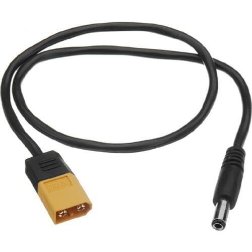 XT60 Male Bullet Connector To Male DC DC5525 Power Cable 5.5x2.5mm Adaptor For TS100 Electronic Soldering Iron