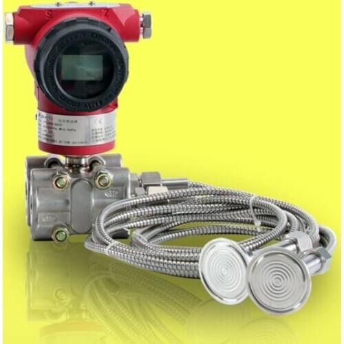 3051 differential pressure transmitter/two-wire double flange liquid level transmitter/pressure transmitter factory direct suppl