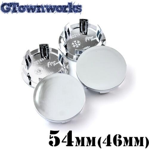 4pcs 54mm Smooth Flat Wheel Center Cap Fit For 9595095 9598714 9598715 22863942 42371986 95265250 96682160Hubcap Dust Cover