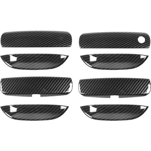 For Dodge Charger 2015-2021 Accessories Door Handle Bowl Cover Trim Exterior Door Handle Trim Cover Decoration