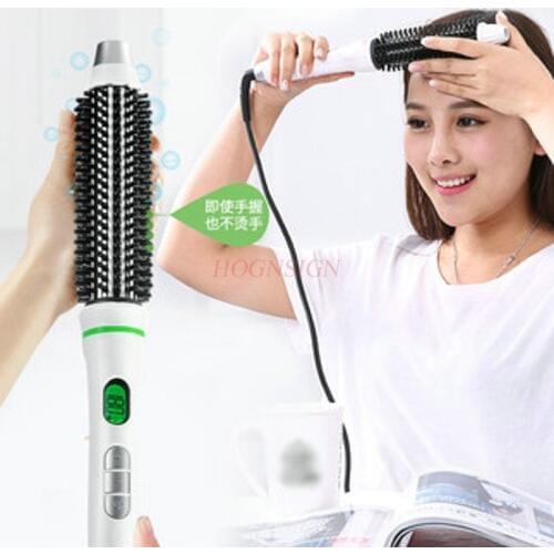 Electric Curling Iron Comb Small Lazy Artifact For Men And Women Straight Short Hair Buckle Air Negative Ion Anti-scalding Sale