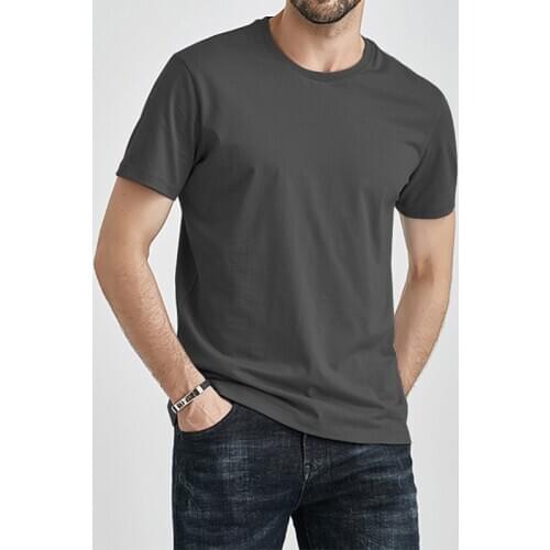 Casual Spring T-Shirts Male Female Pure Cotton Solid Short/Long Tops Tees Basic Plain Women Men Tshirt Boy Slim Tee Shirt Summer