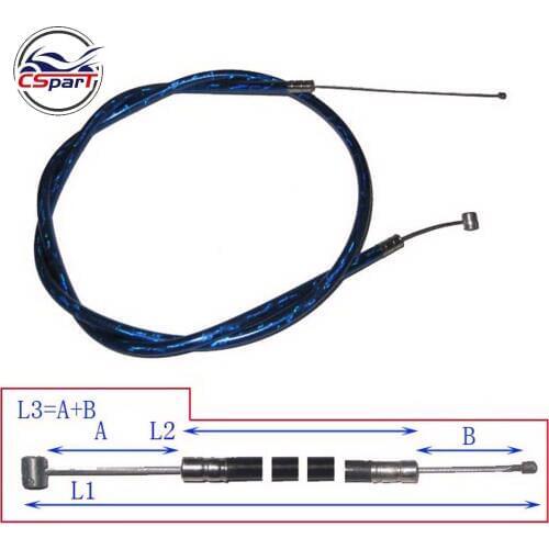 82CM 32.3 Inch Throttle cable Mini Moto ATV Pocket Dirt Pit Bike Scooter Chopper 33CC 43CC 47CC