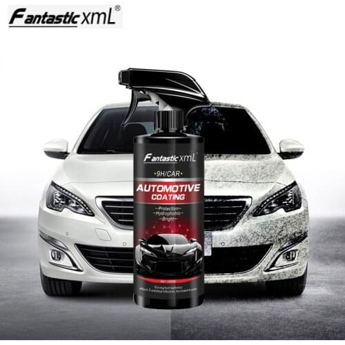 500ML Car 9H Ceramic Coating Nano Glass Plated Crystal Liquid Hydrophobic Coating Waterproof Polishing Agent Paint 9H Hardness