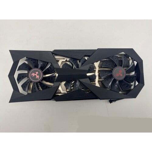 DIY Graphics card cooler Used radiator For Colorful iGame GeForce RTX 2080 Vulcan X OC GTX 1060 1070TI Cooling Fans heat sink