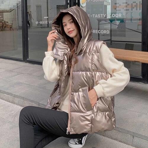 LWAIXS Women's Hooded Vests