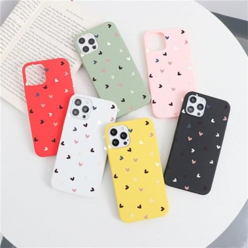 Love Case For Samsung A32 A52 A50 A70 A51 A71 A72 A40 A20e A31 A21S Silicone Soft Cover For S21 S20 FE S8 S9 S10E Plus Cases Bag