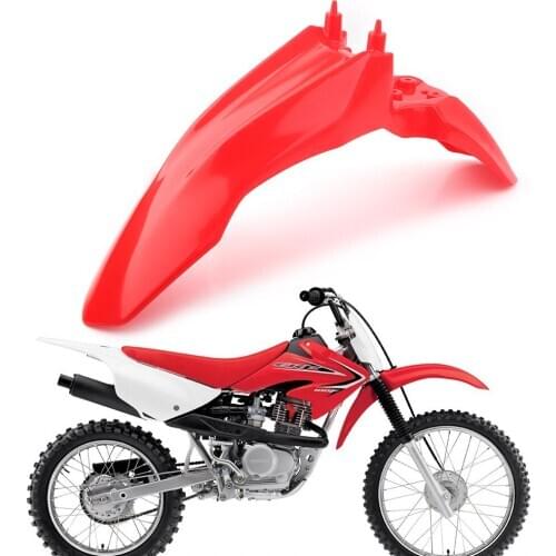 New Plastic Motorcycle Front Mud Flaps Guard Fender Mudguard for Honda CRF110F 2013 2014 17-14 14-12 wheels
