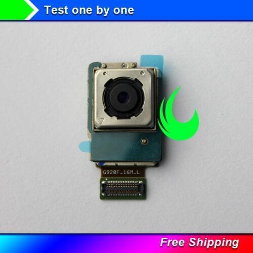 Original Rear Big Back Camera For Samsung Galaxy S6 Edge G925 / S6 Edge Plus G928 Flex Cable Main Camera Module Replacement
