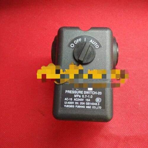 1pc FB-20 air compressor switch 7-10 kg pressure controller Air pressure automatic single hole 1.0MPA