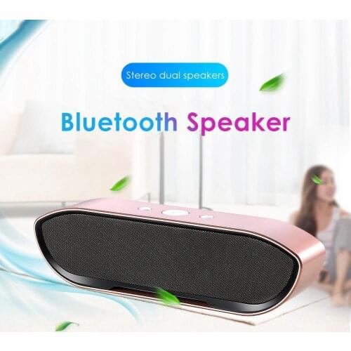 Portable Rechargeable Wireless Bluetooth Speaker Subwoofer Stereo Loudspeaker