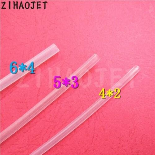 50M Durable water based silicone ink tube 6X4MM single way for Infinity Challenger Mutoh Allwin Human cap top ink pump tube