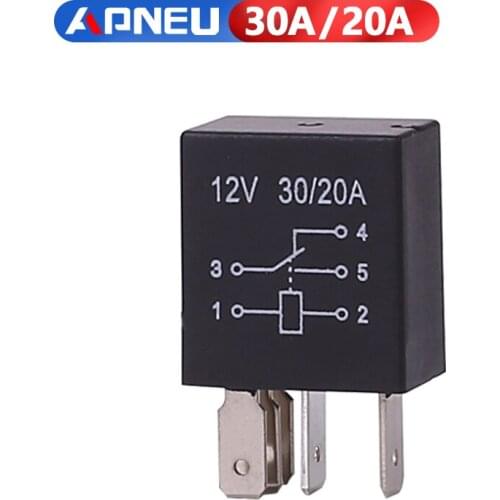 Mini Violet Relay 30A12V 24V 4pin/5pin Oil Pump Air Conditioner Fan Fog Lamp Universal Relay Car Relay