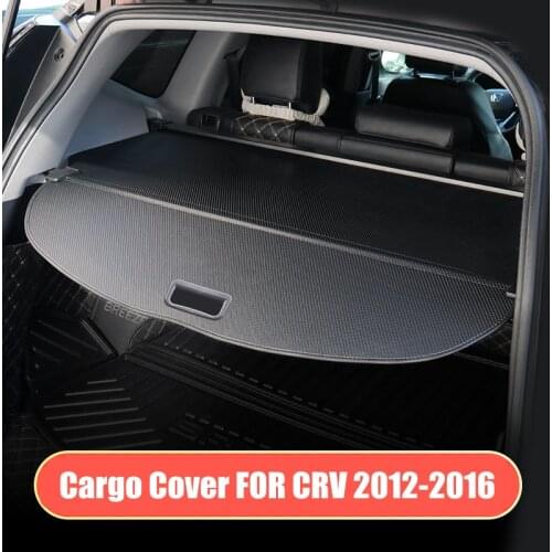 Cargo Cover for Honda CRV CR-V 2012 2013 2014 2015 2016 Retractable Rear Trunk Luggage Security Cover Shielding Shade Leather