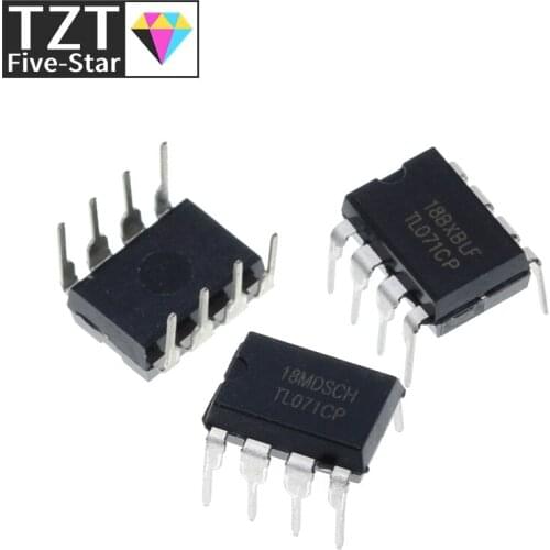 10PCS TL071CP DIP8 TL071 DIP-8 071CP DIP TL071C Operational Amplifier New Original