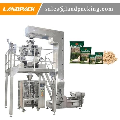 Cat Litter Automatic Big Pouch Vertical Form Fill Seal Machine