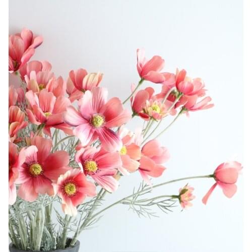 Cosmos Gesang Flower Artificial Flower Wedding Decoration Eternal Flower Table Fake Flower Silk Cloth Flower