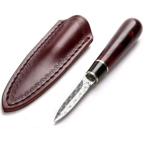 Pu'er Tea Knife Ebony Ebony Damascus Knife Cone White Tea Black Tea Tea Knife Tea Needle Accessories Tea Set Accessories