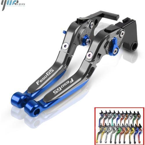 FOR BMW F650GS F 650 GS F650 GS 2008-2012 2011 2010 2009 Motorcycle CNC Adjustable Foldable Extendable Moto Clutch Brake Levers