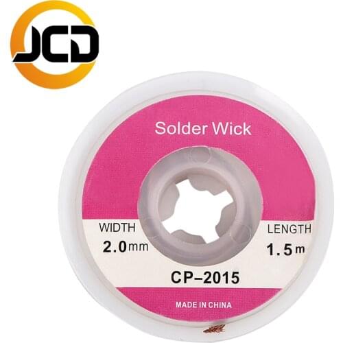 JCD CP-2015 Solder Wick OLT Suction Tin Wire 1.5M Clean Remove Tin Dross Tape Desoldering The Solder Pad To Absorb Excess Solder