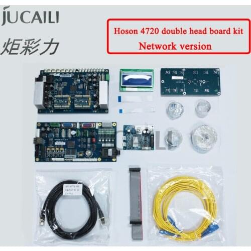 Jucaili printer hoson double head network board kit for Epson 4720/3200 printhead for Xuli Allwin Eco solvent/water base printer