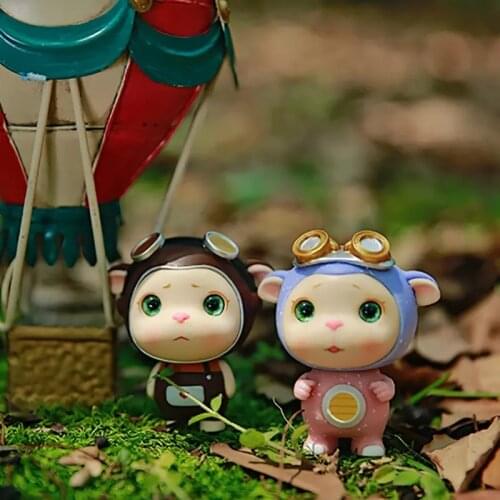 Kawaii Blind Box Emilys Dream Island Doll Eyes Random Box Toys Figure Kawaii Cute Gifts For Girls Cartoon Animals Panda