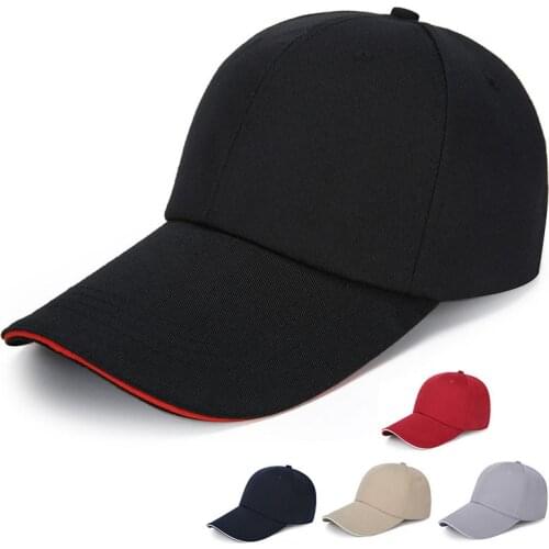 Classic Plain Baseball Caps For Women Men Coutdoor Sports Curved Sun Visor Hat Fashion Adjustable Dad Cap