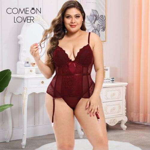 Comeonlover Patchwork Corset Mujer Sexy Lace Female Bustiers Costume Satin Bow Elegant Transparent Spaghetti Strap Deluxe AI3444