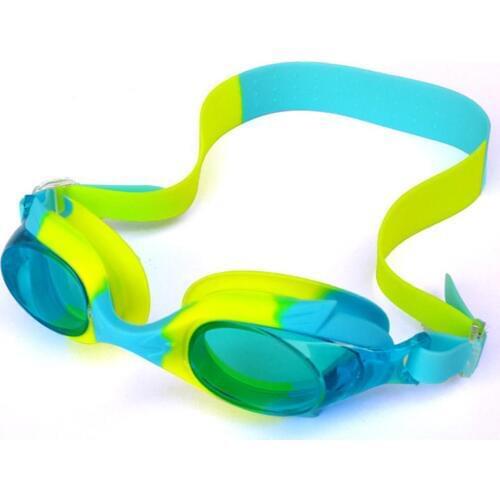 Mounchain Children Clear Swimming Glasses Anti-Fog Soft Silicone Water-proof Swimming Goggles