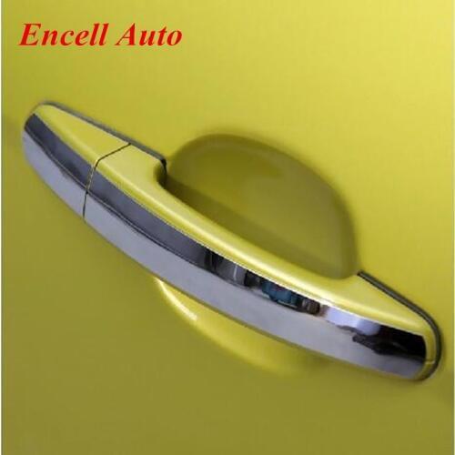 Stainless Steel Door Handle Cover Door Handle Sticker For Ford Focus 2 3 MK2 MK3 Kuga Escape Auto Car Accessories