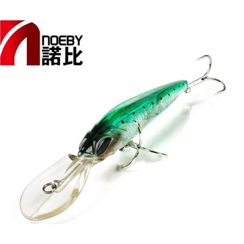 Noeby NBL9485 newest minnow fishing lure hard bait sea trolling lure 180mm/90g sinking for tuna bluefish
