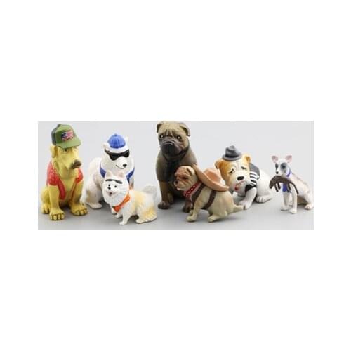 Paper DIY hand made Artificial wild animal world paper model 23pcs/set