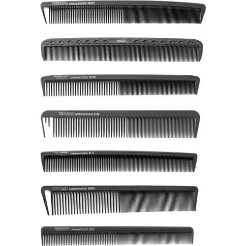 Hot Comb Detangling Hair Dressing Brush Hair Cutting Barber Comb Professional Anti-static Flattop Salon Styling Tool