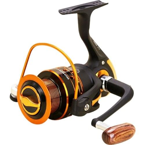 Fishing Reel All Metal Spool Spinning Reel 12BB+1 8KG Max Drag Stainless Steel Handle Saltwater Fishing Accessories