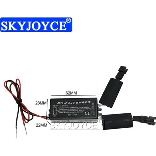 SKYJOYCE 1 Piece Female CCFL Inverter Driver Replacement For Angel Eyes Halo Rings Spare Ballast For BMW E36 E53 E39 E46